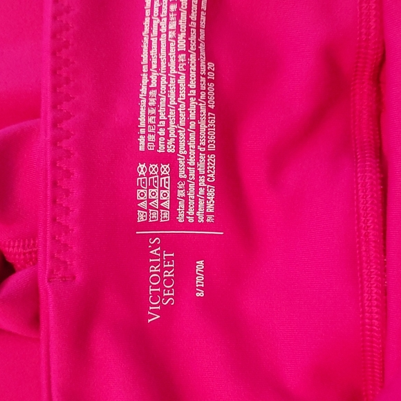 Victoria's Secret Leggings, Size 8, Wicked Rose - Picture 10 of 10